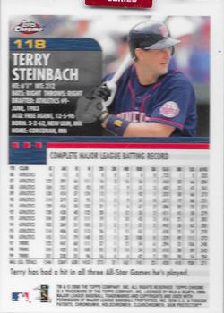 2019 Topps Archives Signature Series Retired Player Edition - Terry Steinbach #118 Terry Steinbach Back