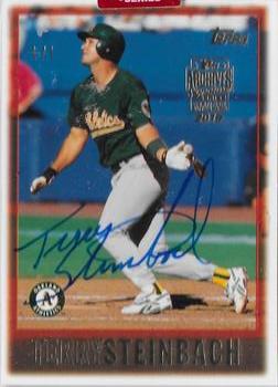 2019 Topps Archives Signature Series Retired Player Edition - Terry Steinbach #111 Terry Steinbach Front