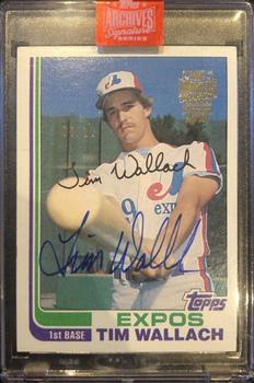 2019 Topps Archives Signature Series Retired Player Edition - Tim Wallach #191 Tim Wallach Front