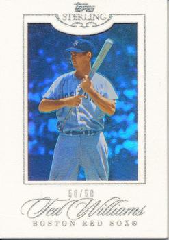 2006 Topps Sterling - Framed White #58 Ted Williams Front