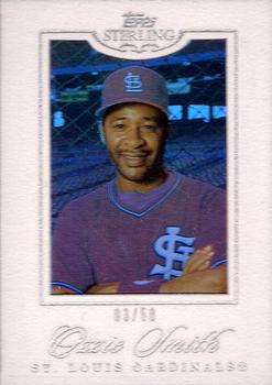 2006 Topps Sterling - Framed White #195 Ozzie Smith Front