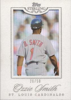 2006 Topps Sterling - Framed White #199 Ozzie Smith Front
