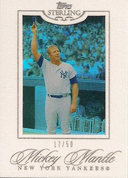 2006 Topps Sterling - Framed White #29 Mickey Mantle Front