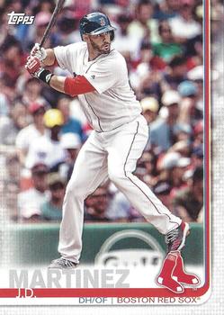 2019 Topps Clear Travel #CP-23 JD Martinez Front