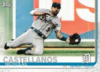 2019 Topps Clear Travel #CP-37 Nicholas Castellanos Front