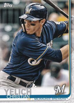 2019 Topps Clear Travel #CP-43 Christian Yelich Front