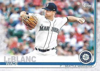 2019 Topps Clear Travel #CP-72 Wade LeBlanc Front