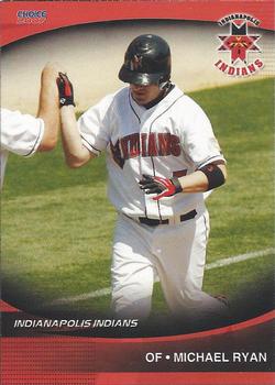 2007 Choice Indianapolis Indians - SGA - Ad Back #22 Michael Ryan Front