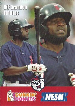 2018 Dunkin' Donuts NESN Pawtucket Red Sox #NNO Brandon Phillips Front