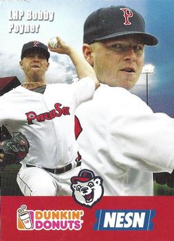 2018 Dunkin' Donuts NESN Pawtucket Red Sox #NNO Bobby Poyner Front