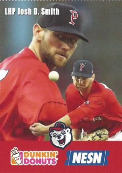 2018 Dunkin' Donuts NESN Pawtucket Red Sox #NNO Josh D. Smith Front