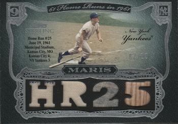 2006 Topps Sterling - Moments Relics #RM-HR25 Roger Maris HR 25 Front
