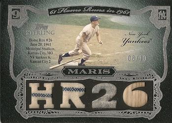 2006 Topps Sterling - Moments Relics #RM-HR26 Roger Maris HR 26 Front