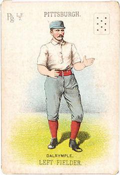 1888 WG1 Base Ball Playing Cards #NNO Abner Dalrymple Front