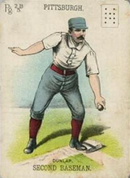 1888 WG1 Base Ball Playing Cards #NNO Fred Dunlap Front