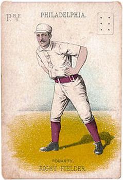 1888 WG1 Base Ball Playing Cards #NNO Jim Fogarty Front