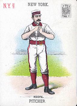 1888 WG1 Base Ball Playing Cards #NNO Tim Keefe Front