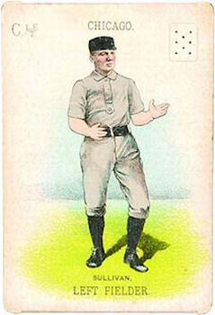 1888 WG1 Base Ball Playing Cards #NNO Marty Sullivan Front