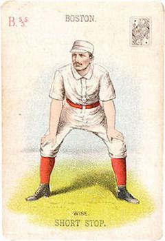 1888 WG1 Base Ball Playing Cards #NNO Sam Wise Front