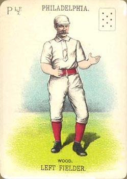 1888 WG1 Base Ball Playing Cards #NNO George Wood Front