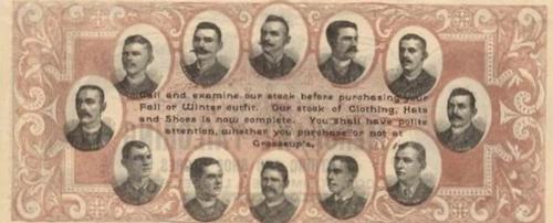1887-93 Baseball Currency (H804-43) #NNO Albert Spalding Back