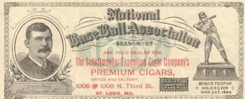 1887-93 Baseball Currency (H804-43) #NNO Chris von der Ahe Front