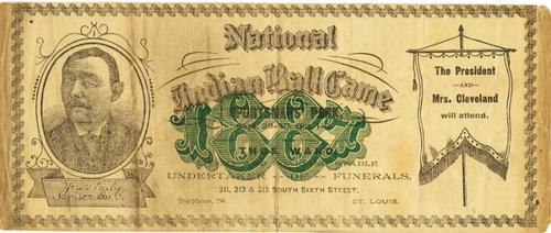 1887-93 Baseball Currency (H804-43) #NNO Samson Baer Front
