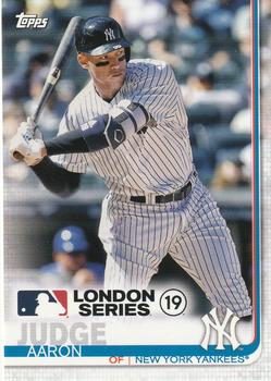 2019 Topps London Series Boxed Set #NY-1 Aaron Judge Front