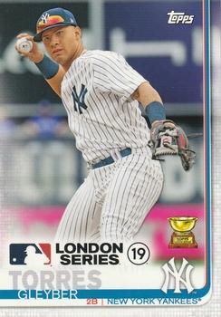 2019 Topps London Series Boxed Set #NY-3 Gleyber Torres Front