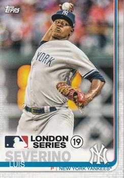2019 Topps London Series Boxed Set #NY-4 Luis Severino Front