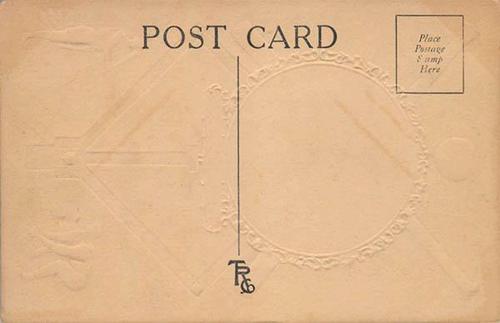 1908-09 Rose Company Postcards (PC760) #NNO Whitey Alperman Back