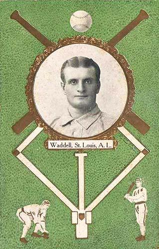 1908-09 Rose Company Postcards (PC760) #NNO Rube Waddell Front