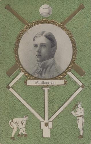1908-09 Rose Company Postcards (PC760) #NNO Christy Mathewson Front