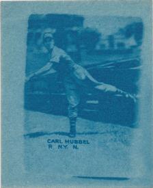 1938 Clopay Foto-Fun (R329) #NNO Carl Hubbell Front