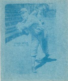 1938 Clopay Foto-Fun (R329) #NNO Johnny Mize Front