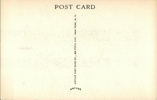 1956-63 Artvue Hall of Fame Plaque Postcards (Type 2) #NNO Dizzy Dean Back
