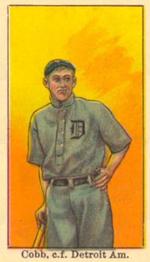 1911-16 People's Tobacco Mino (T216) #NNO Ty Cobb Front