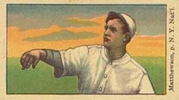 1911-16 People's Tobacco Virginia Extra (T216) #NNO Christy Mathewson Front