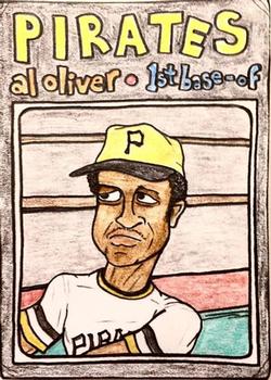 2019 Gummy Arts 1971 Pittsburgh Pirates (Unlicensed) #NNO Al Oliver Front