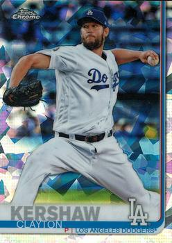 2019 Topps Chrome Sapphire Edition #10 Clayton Kershaw Front