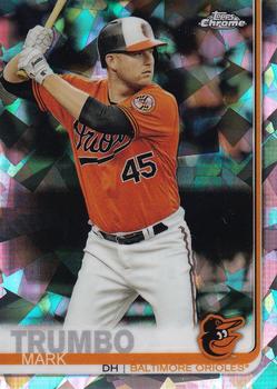 2019 Topps Chrome Sapphire Edition #131 Mark Trumbo Front