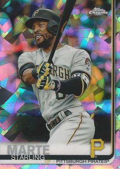 2019 Topps Chrome Sapphire Edition #253 Starling Marte Front