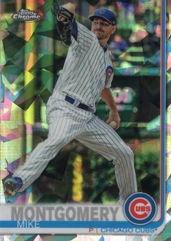 2019 Topps Chrome Sapphire Edition #502 Mike Montgomery Front