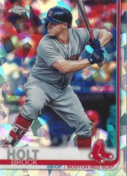 2019 Topps Chrome Sapphire Edition #546 Brock Holt Front
