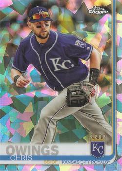 2019 Topps Chrome Sapphire Edition #548 Chris Owings Front