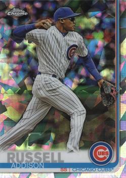 2019 Topps Chrome Sapphire Edition #633 Addison Russell Front
