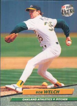 1992 Ultra #119 Bob Welch Front