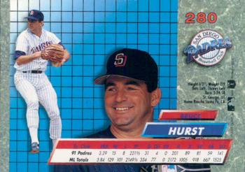 1992 Ultra #280 Bruce Hurst Back
