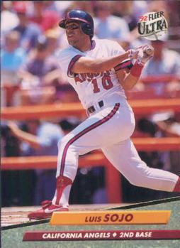 1992 Ultra #31 Luis Sojo Front