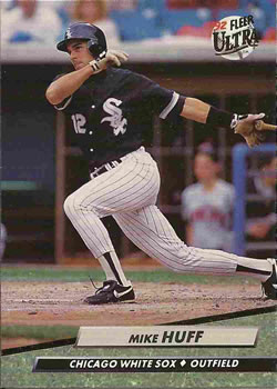 1992 Ultra #337 Mike Huff Front